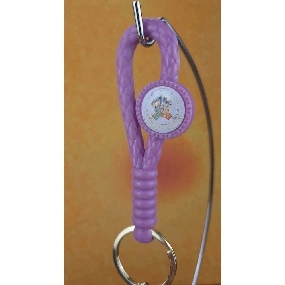 Harry Potter Dumbledore‎ Purple Keychain Backpack Clip PVC